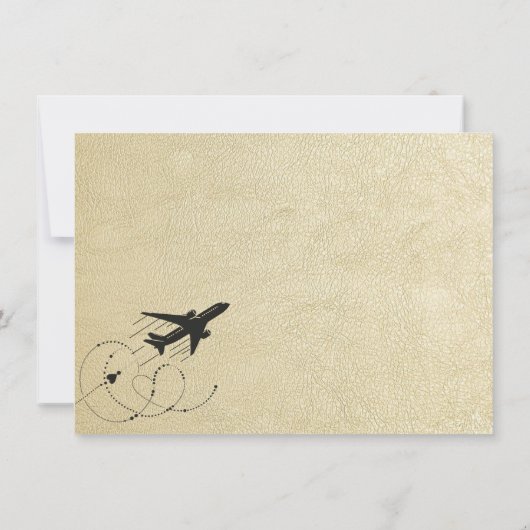 Champagne California Passport Bedankkaart (Achterkant)