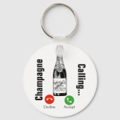 Champagne Calling... Sleutelhanger (Voorkant)