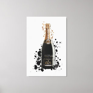 Champagne Canvas Afdruk