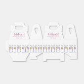 Champagne Celebration Bedankdoosjes (Uitgevouwen)