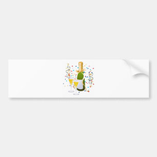 Champagne Celebration Bumpersticker