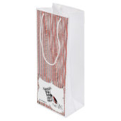 Champagne Celebration Wijn Cadeautas (Achterkant Gekanteld)