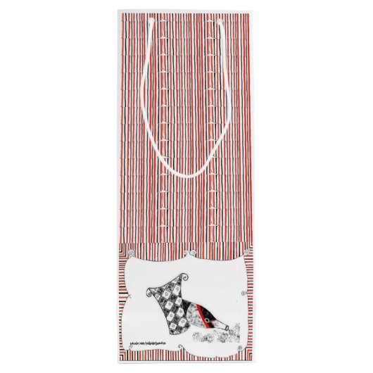 Champagne Celebration Wijn Cadeautas (Achterkant)