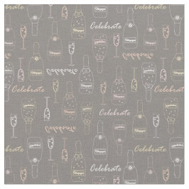 Champagne Celebrations on Grey Stof
