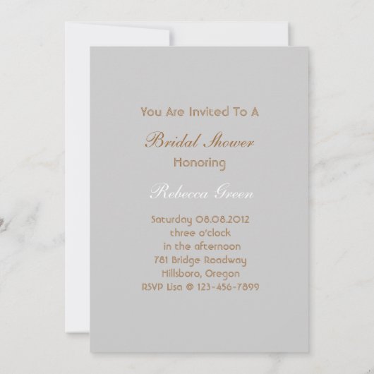 Champagne Chandelier Paris vrijgezellenfeest Tea P Kaart (Achterkant)