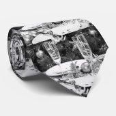 ***CHAMPAGNE CHRISTMAS EN NIEUW JAAR** STROPDAS (Opgerold)