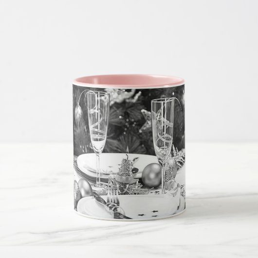 ***CHAMPAGNE** CHRISTMAS EN NIEUWE MOK VAN KOFFIE  (Midden)