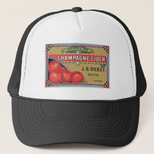 Champagne Cider Appels Knutsel Art Trucker Pet