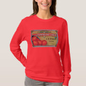 Champagne Cider  Apple Art T-shirt (Voorkant)