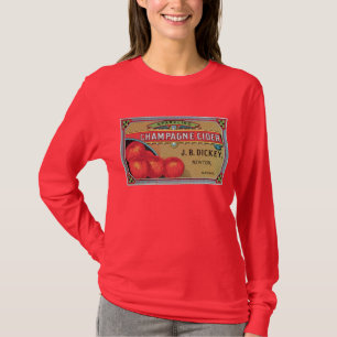 Champagne Cider  Apple Art T-shirt