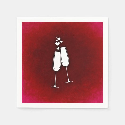 Champagne Cocktail Napkins Servetten (Voorkant)