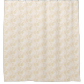 Champagne Colored Rozen Shower Curtain Douchegordijn (Voorkant)