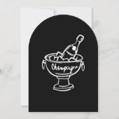 Champagne Coquette Kaart (Achterkant)