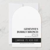 Champagne Coquette Kaart (Voorkant)