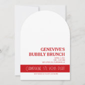 Champagne Coquette Kaart (Voorkant)