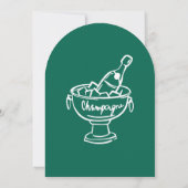 Champagne Coquette Kaart (Achterkant)