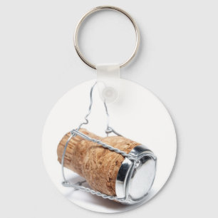 Champagne cork sleutelhanger