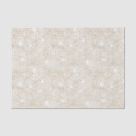 Champagne Crème Zand Glitter Verjaardag Tissuepapier