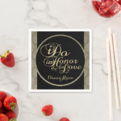 Champagne Damask Party Servetten (Insitu)
