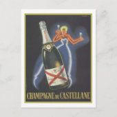 Champagne de Castellane Briefkaart (Voorkant)