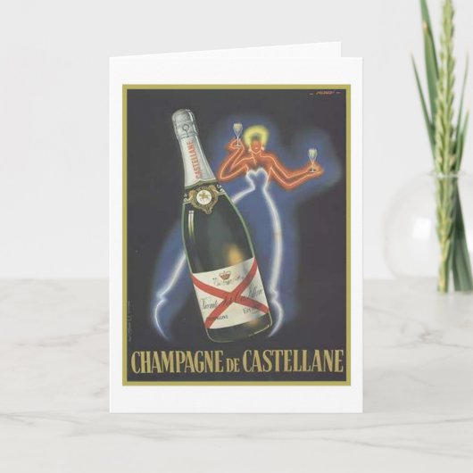 Champagne de Castellane Kaart (Voorkant)