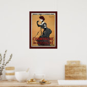 Champagne De Rochegre ~ Leonetto Cappiello 1902 Poster (Keuken)