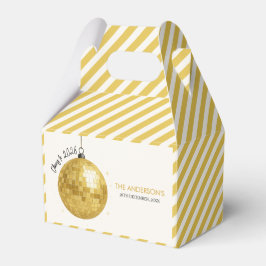 Champagne Disco Bal 2026 Oud en Nieuw Bedankdoosjes