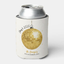 Champagne Disco Bal 2026 Oud en Nieuw Blikjeskoeler