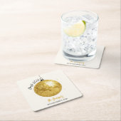 Champagne Disco Ball 2026 New Year Eve Kartonnen Onderzetters (Insitu)