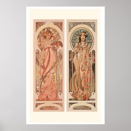 Champagne Drink Kitchen Vintage Advertising Poster (Voorkant)