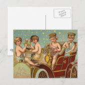 Champagne Drive Briefkaart (Voorkant / Achterkant)