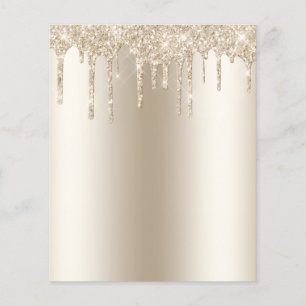 Champagne druppelende glitterdruppels trendy glamo