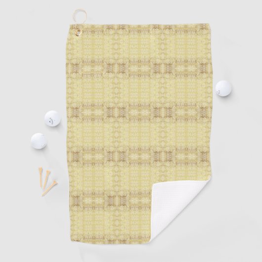 Champagne Elegantie Golfhanddoek (Insitu)