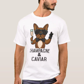 Champagne en Caviar T-shirt