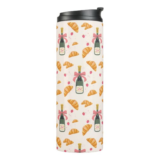 Champagne en Croissants Thermosbeker (Gedraaid links)