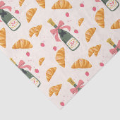 Champagne en Croissants Tissuepapier (Detail)