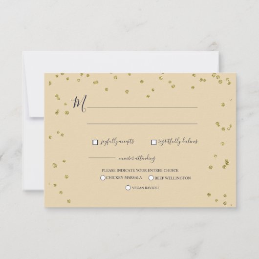 Champagne en Deep Blue 2 RSVP (Achterkant)