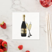 Champagne en fluiten servet (Insitu)