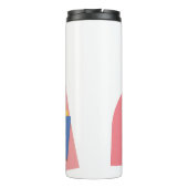 Champagne en friet thermosbeker (Achterkant)