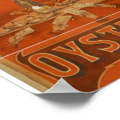 Champagne en  oestertheater poster (Hoek)