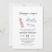 Champagne en Ondergoed Vrijgezellenweekend Kaart (Voorkant)