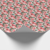 Champagne en pistache: een fusie van roze cadeaupapier (Hoek)