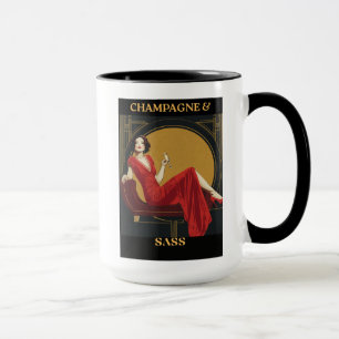 Champagne en Sass Mok