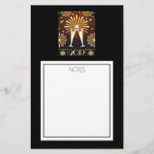 Champagne en vuurwerk - nieuwjaarsjaar 2019 briefpapier (Voorkant)