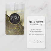 Champagne Evenementen en Vieringen Visitekaartje (Voorkant / Achterkant)