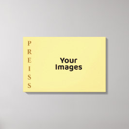 Champagne Familienaam Fotoweergave Canvas Afdrukke Afdruk