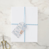 Champagne Favor Label Cadeaulabel (Met Touw)