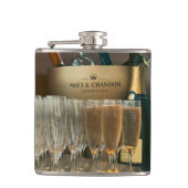 Champagne flask heupfles (Voorkant)