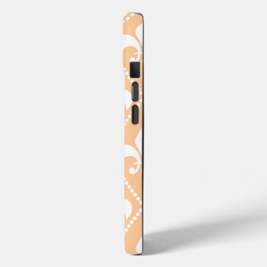 Champagne Fleur de Lis Case-Mate iPhone Case (Achterkant / Links)