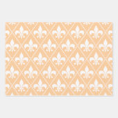 Champagne Fleur de Lis Inpakpapier Vel (Voorkant)
